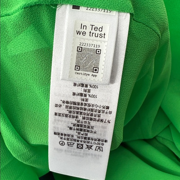 NWT Ted Baker Eleanar Cowl Neck Sleeveless Midi Slip Dress SIZE 2 - Picture 13 of 14